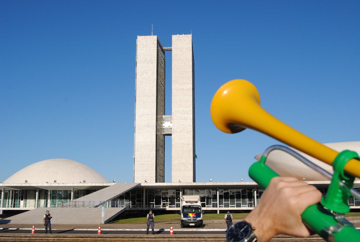 Pressão no Congresso - Dia 18 de agosto de 2015